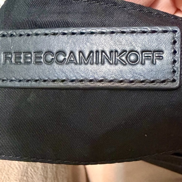 Rebecca Minkoff Pre-Loved Mini M.A.C. Crossbody – Black on Black - Picture 3 of 8